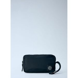 Stone Island Men Compact Logo Pouch